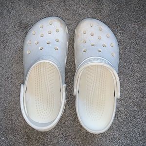 White Crocs
